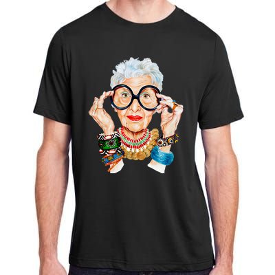 Iris Apfel Adult ChromaSoft Performance T-Shirt