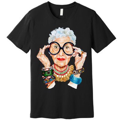 Iris Apfel Premium T-Shirt