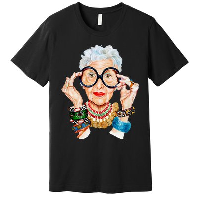 Iris Apfel Premium T-Shirt