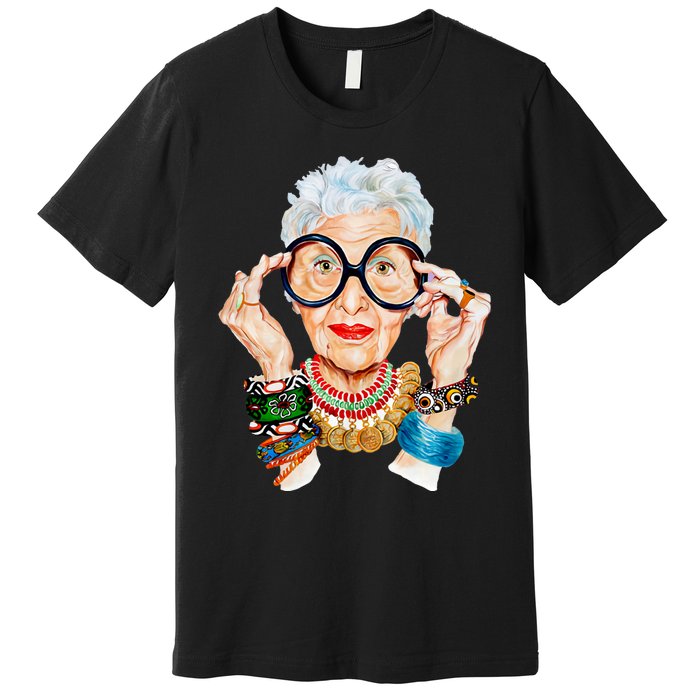 Iris Apfel Premium T-Shirt