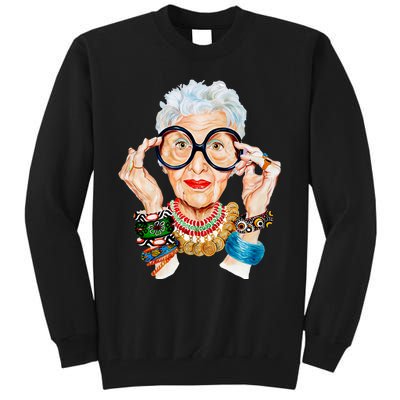 Iris Apfel Tall Sweatshirt