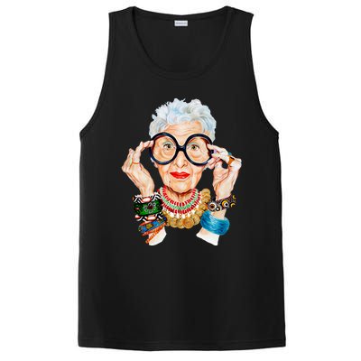 Iris Apfel PosiCharge Competitor Tank