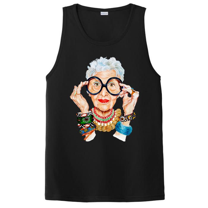 Iris Apfel PosiCharge Competitor Tank