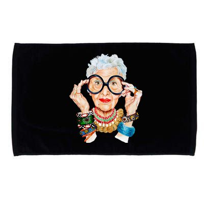 Iris Apfel Microfiber Hand Towel