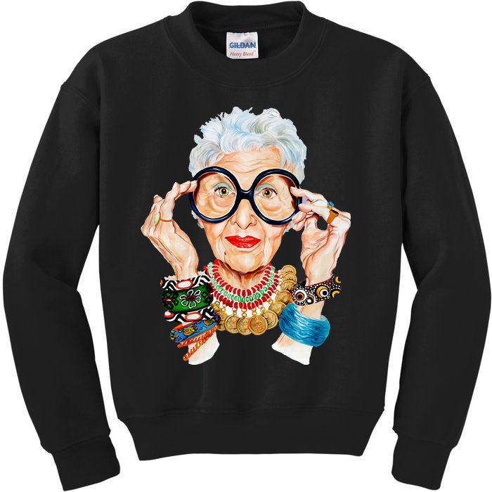 Iris Apfel Kids Sweatshirt