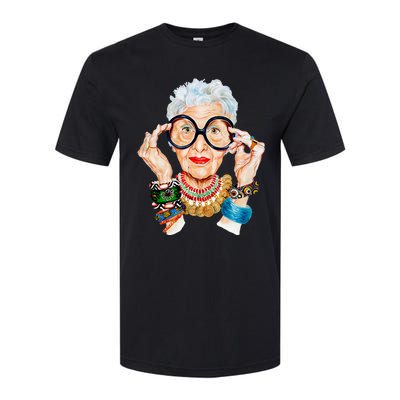 Iris Apfel Softstyle CVC T-Shirt