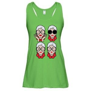 Iris Apfel Iris Apfel Ladies Essential Flowy Tank