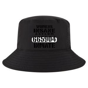 Insane Asylum Inmate With Numbers Halloween Cool Comfort Performance Bucket Hat