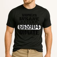 Insane Asylum Inmate With Numbers Halloween Performance Shirt