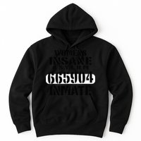 Insane Asylum Inmate With Numbers Halloween Hoodie