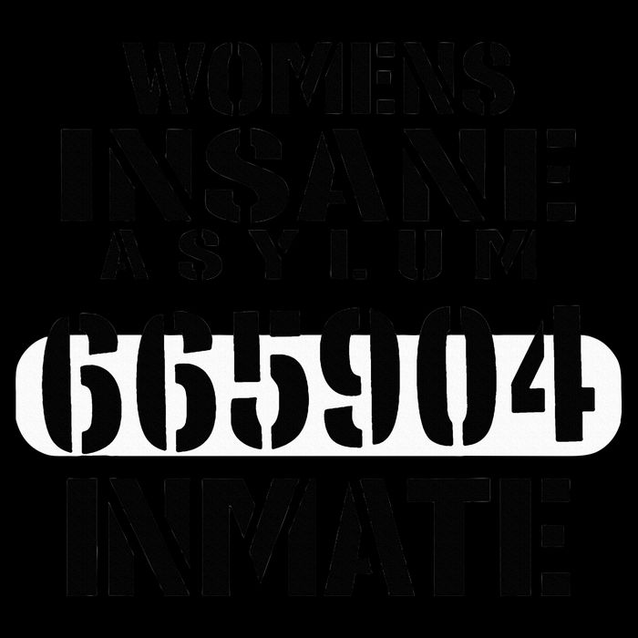 Insane Asylum Inmate With Numbers Halloween Mug
