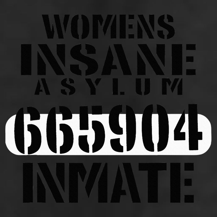 Insane Asylum Inmate With Numbers Halloween Beanie