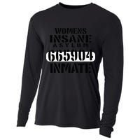 Insane Asylum Inmate With Numbers Halloween Cooling Performance Long Sleeve Crew