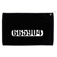 Insane Asylum Inmate With Numbers Halloween Grommeted Golf Towel