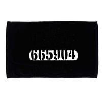 Insane Asylum Inmate With Numbers Halloween Microfiber Hand Towel