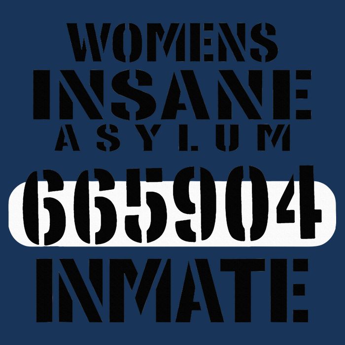 Insane Asylum Inmate With Numbers Halloween Infant Baby Jersey Bodysuit