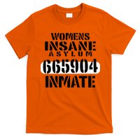 Insane Asylum Inmate With Numbers Halloween T-Shirt