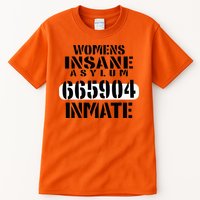 Insane Asylum Inmate With Numbers Halloween Tall T-Shirt
