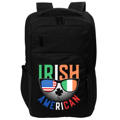 Irish American Ireland Family Roots Us Usa America St Impact Tech Backpack