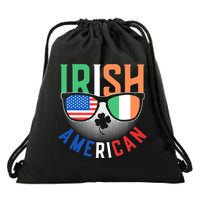 Irish American Ireland Family Roots Us Usa America St Drawstring Bag