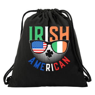 Irish American Ireland Family Roots Us Usa America St Drawstring Bag