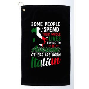 Italian Awesome Italy Roots Platinum Collection Golf Towel