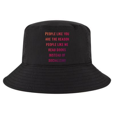 Introvert Antisocial Id Rather Be Reading Gift Cool Comfort Performance Bucket Hat