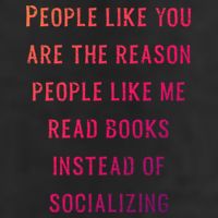 Introvert Antisocial Id Rather Be Reading Gift Adult Drive Performance Visor