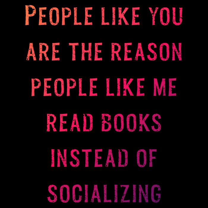 Introvert Antisocial Id Rather Be Reading Gift Bucket Hat