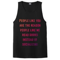 Introvert Antisocial Id Rather Be Reading Gift PosiCharge Competitor Tank