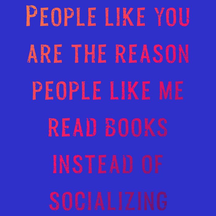 Introvert Antisocial Id Rather Be Reading Gift 16 in Basic Backpack