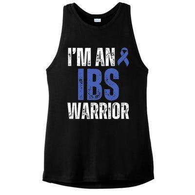 Im An Ibs Warrior Irritable Bowel Syndrome Warrior Ladies PosiCharge Tri-Blend Wicking Tank