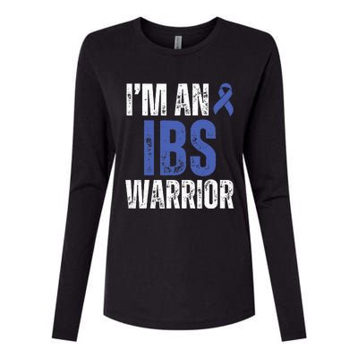 Im An Ibs Warrior Irritable Bowel Syndrome Warrior Womens Cotton Relaxed Long Sleeve T-Shirt