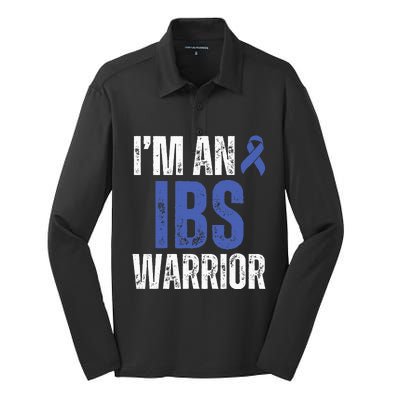 Im An Ibs Warrior Irritable Bowel Syndrome Warrior Silk Touch Performance Long Sleeve Polo