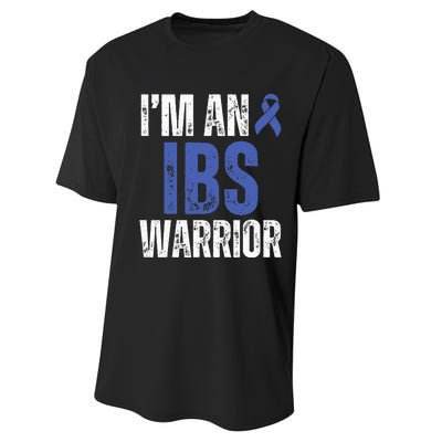 Im An Ibs Warrior Irritable Bowel Syndrome Warrior Performance Sprint T-Shirt