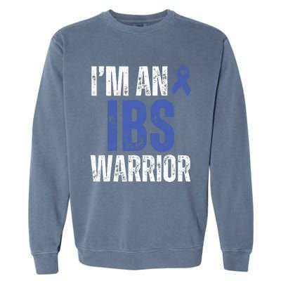 Im An Ibs Warrior Irritable Bowel Syndrome Warrior Garment-Dyed Sweatshirt