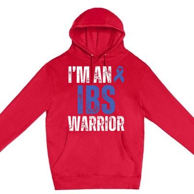 Im An Ibs Warrior Irritable Bowel Syndrome Warrior Premium Pullover Hoodie