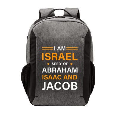 I Am Israel Seed Of Abraham Isaac And Jacob Hebrew Israelite Vector Backpack