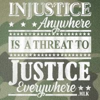 Injustice Anywhere Is A Threat To Justice Everywhere MLK Legacy Tie Dye Trucker Hat