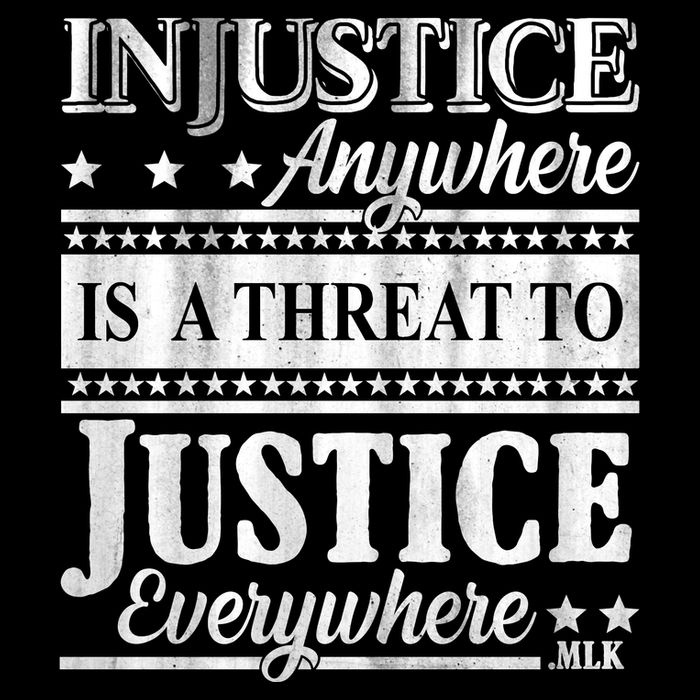 Injustice Anywhere Is A Threat To Justice Everywhere MLK Button