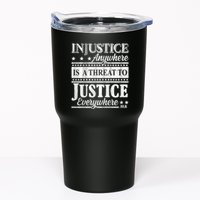Injustice Anywhere Is A Threat To Justice Everywhere MLK Tumbler