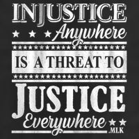 Injustice Anywhere Is A Threat To Justice Everywhere MLK Trucker Hat