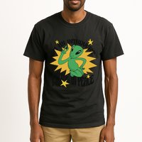 I'm An Introvert I Come In Peace Alien Tall T-Shirt
