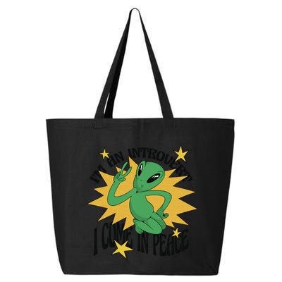 I'm An Introvert I Come In Peace Alien 25L Jumbo Tote
