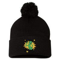 I'm An Introvert I Come In Peace Alien Pom Pom 12in Knit Beanie