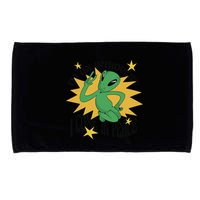 I'm An Introvert I Come In Peace Alien Microfiber Hand Towel