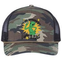 I'm An Introvert I Come In Peace Alien Retro Rope Trucker Hat Cap