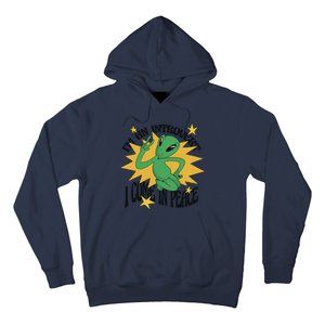 I'm An Introvert I Come In Peace Alien Hoodie