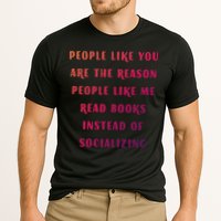 Introvert Antisocial Id Rather Be Reading Gift Performance Shirt