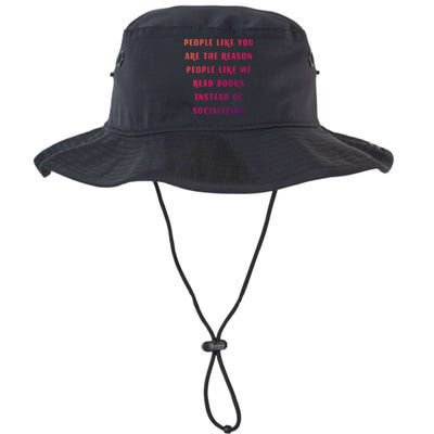 Introvert Antisocial Id Rather Be Reading Gift Bucket Hat